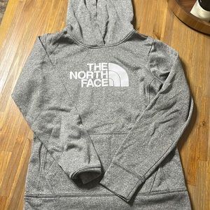 North face hooded sweatshirt